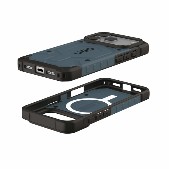 Etui Urban Armor Gear do iPhone 17 Pro, Pathfinder MagSafe, cloud blue