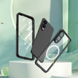Redpepper – Wodoodporne etui z MagSafe do Samsung Galaxy S25 Edge - czarne