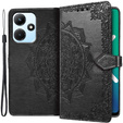 Etui z klapką do Infinix Hot 30i, Mandala, czarne