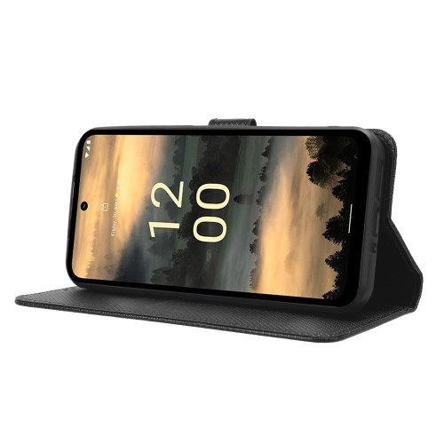 Etui z klapką do Nokia Nokia XR21, Wallet Smart Magnet, czarne