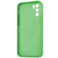 Etui do Oppo A16 / A16S, Silicone Lite, miętowe