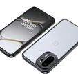 Etui do OnePlus 15R, Fusion Hybrid, przezroczyste z czarną ramką