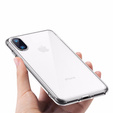 Etui cienkie do iPhone X/XS, Slim, przezroczyste