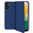 Etui do Samsung Galaxy A54 5G, Smart Magnet, granatowe + Szkło 9H