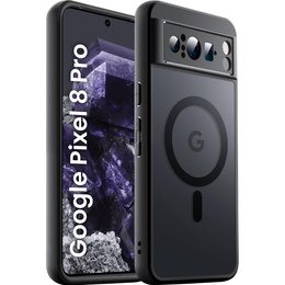 Etui do Google Pixel 8 Pro, do MagSafe, ERBORD Matt Case, czarny