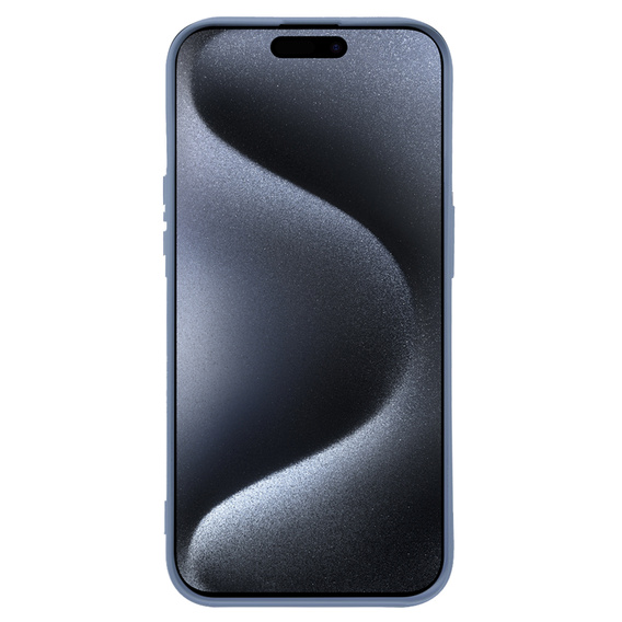 Etui do iPhone 15 Pro, Silicone Lite, lawendowe