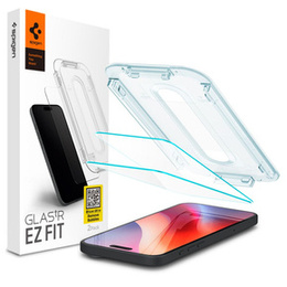 SPIGEN Szkło Hartowane do iPhone 17 Pro Max / 16 Pro Max, Glas.TR EZ Fit (2 sztuki)
