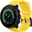 Pasek Silikonowy do Suunto 9 24mm - Żółty