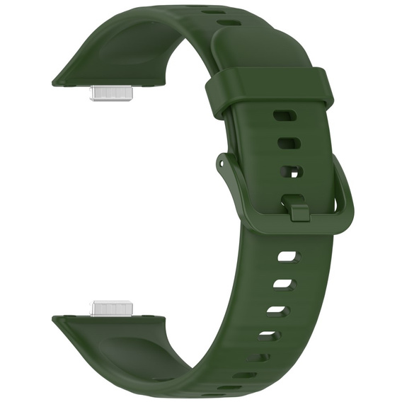 Pasek Silikonowy do Huawei Watch Fit 4 / 4 Pro / 3, Zielony