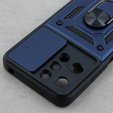 Etui pancerne do Xiaomi Redmi 12, CamShield Slide, granatowe