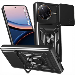 Etui pancerne do Xiaomi Poco F7 Ultra, CamShield Slide, czarne