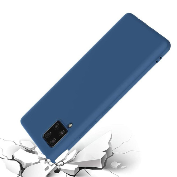 Etui ERBORD Silicon Lite do Samsung Galaxy A42 5G, Dark Blue