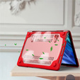 Etui Kickstand Full Protection do Macbook Air 13 - A1932/A2179/A2337 - Red
