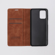 Etui do Motorola Moto E13 4G, ERBORD Vintage portfel z klapką, brązowe