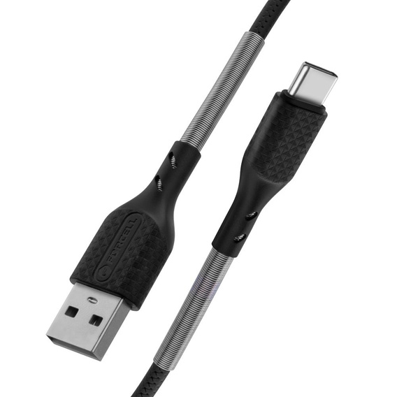 Karbonowy Kabel USB USB-C 18W do Android Auto, 100cm