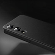 Etui do Samsung Galaxy S25 Edge – Smart View z kieszenią na kartę, czarne