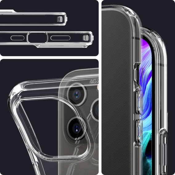 Etui Spigen do iPhone 12 Mini, Liquid Crystal, przezroczyste