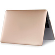 Etui do MacBook Air 13 A2337 M1 A2179 A1932, Hard Case Obudowa, Złote