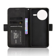 Etui z klapką do Xiaomi Poco F7 Pro, Card Slot, czarne