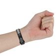 Pasek Silikonowy do Xiaomi Redmi Smart Band 2 / Xiaomi Smart Mi Band 8 Active, Czarny / Biały