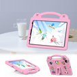 Etui do iPad 11" 2025 A16 (11 gen.) / iPad 10.9" 2022 (10 gen.), Cute Patterns, z podstawką, Różowe