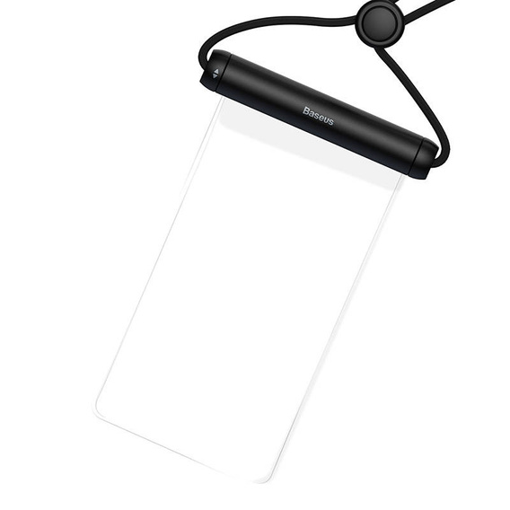 Uniwersalne etui wodoodporne Baseus Cylinder – czarne