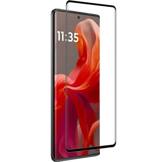 Szkło Hartowane 3D do Motorola Moto G85, czarna ramka