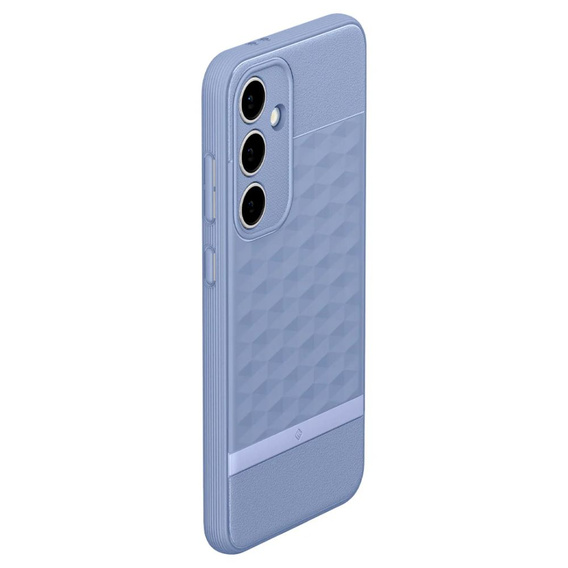 Etui Caseology do Samsung Galaxy S24 FE, Parallax, fioletowe + Szkło Hartowane 9H