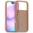Etui do iPhone 17 Pro, Matt Case, do MagSafe, matowe brązowe
