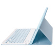 Etui z klawiaturą do Samsung Galaxy Tab S6 Lite 10.4" 2020/2022/2024, Pen Slot, niebieskie