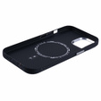 Etui do iPhone 14, Carbon Fiber MagSafe, czarne