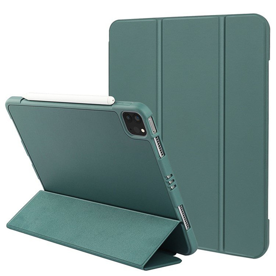 Etui do iPad Pro 11" 2022/2021 (4/3 gen.), Smartcase z miejscem na rysik, zielone