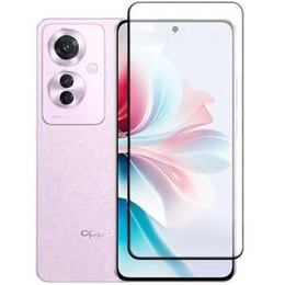 Szkło Hartowane 3D do Oppo Reno 11F 5G, czarne
