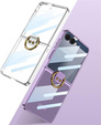 Etui Ring Holder do Samsung Galaxy Z Flip7 5G, fioletowe