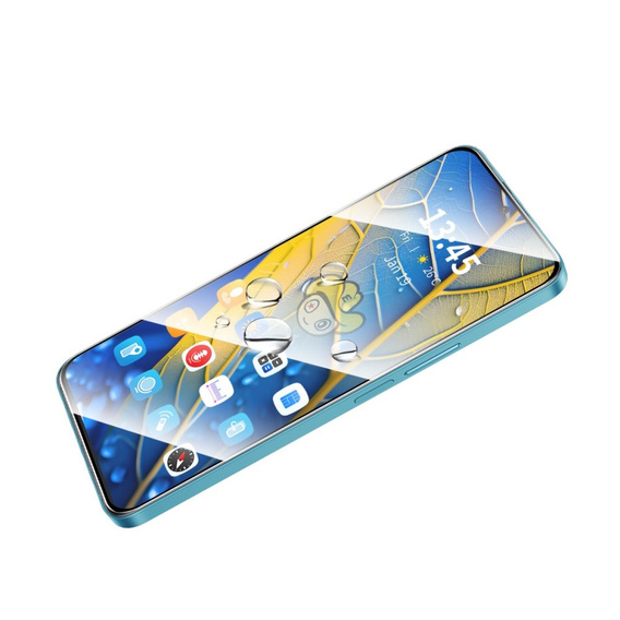 ENKAY Szkło Hartowane do Samsung Galaxy A54 5G, czarne