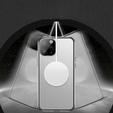 Etui Magnetic Dual Glass MagSafe do iPhone 14 Pro Max, srebrne