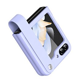 Etui Wristband Kickstand do Samsung Galaxy Z Flip7 FE / Z Flip6, Fioletowe