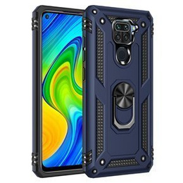 Etui pancerne do Xiaomi Redmi Note 9, Nox Case Ring, niebieskie