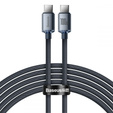 BASEUS Crystal Shine Kabel Type-C / Type-C 100W 2M - Black