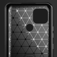 Etui do Realme C21Y / C25Y, Karbon, czarne