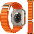 Pasek Nylonowy do Apple Watch 1/2/3/4/5/6/7/8/9/10/11/SE 38/40/41/42mm, Pomarańczowy
