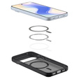 Etui z MagSafe Spigen do Google Pixel 10/10 Pro, Ultra Hybrid, Frost Black