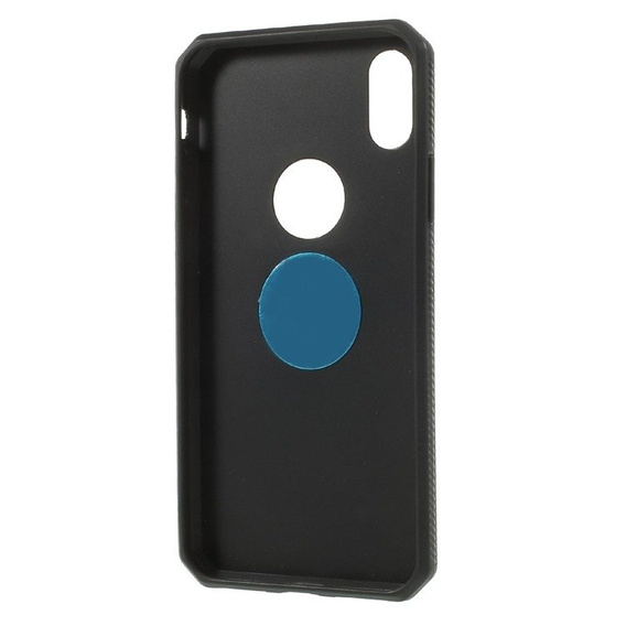 Czarne Etui ARMOR GUARD Case do iPhone X / XS