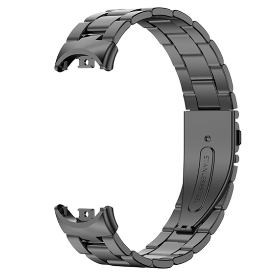 Bransoleta Stalowa do Xiaomi Smart Band 10 / 9 / 8, Czarna