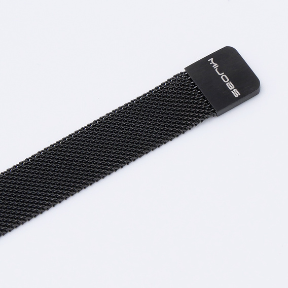 Pasek Bransoleta Milanese do Xiaomi Smart Band 10 / 9 / 8, Czarny