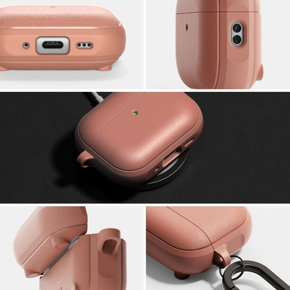 Etui Ringke Onyx Magnetic MagSafe do AirPods Pro 3 – Constant Coral
