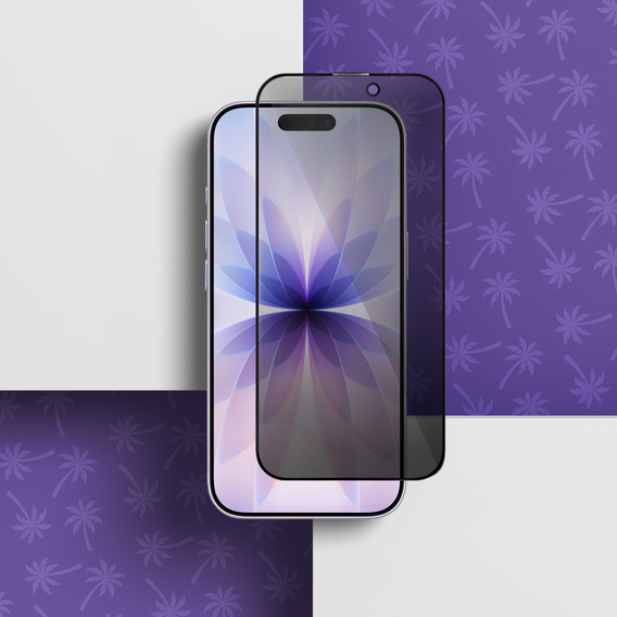 Szkło Hartowane Prywatyzujące Shy Palm do iPhone 17