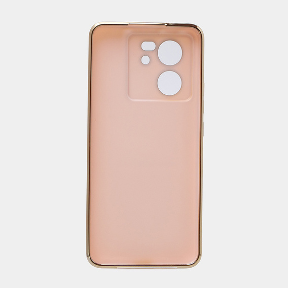 Etui do Xiaomi 13T / 13T Pro, Glamour CamShield, różowe rose gold