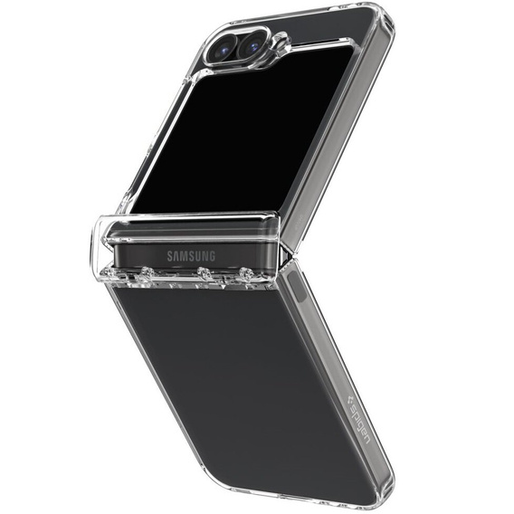 Etui Spigen do Samsung Galaxy Z Flip7 FE / Z Flip6, Ultra Hybrid, przezroczyste