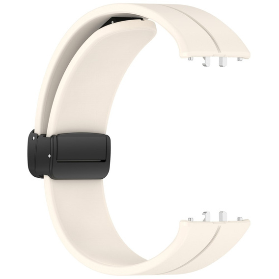 Pasek Silikonowy do Samsung Galaxy Fit 3, Beżowy